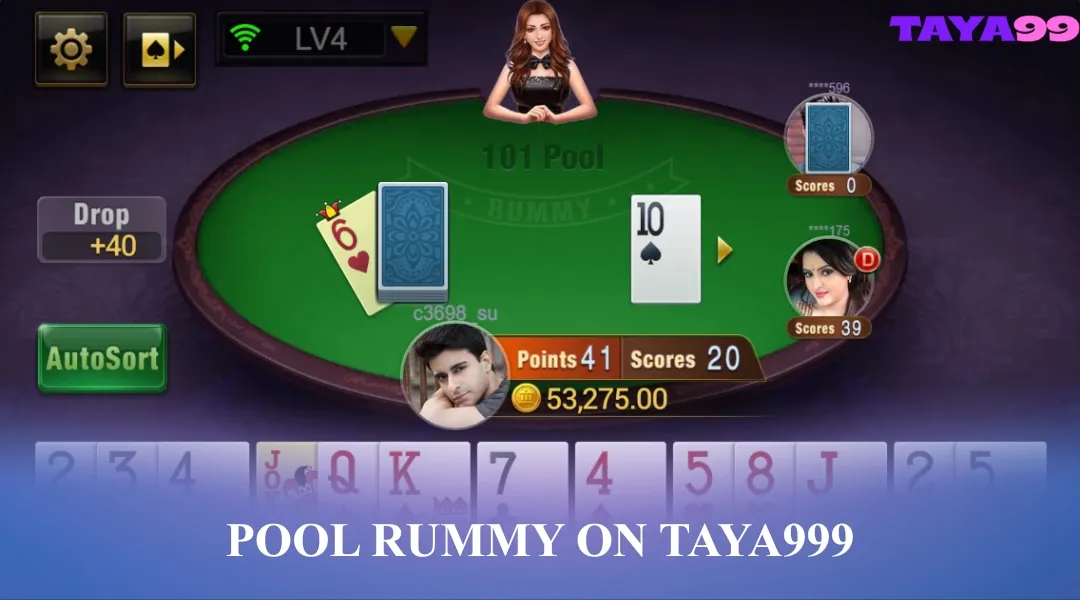 Pool Rummy on Taya999