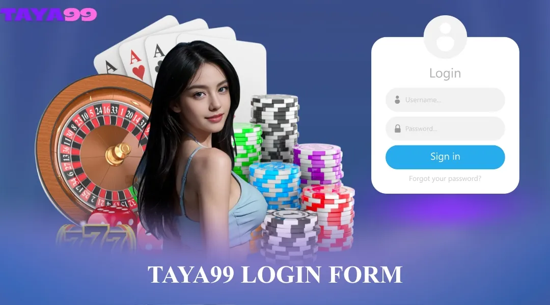 Taya99 Login Form
