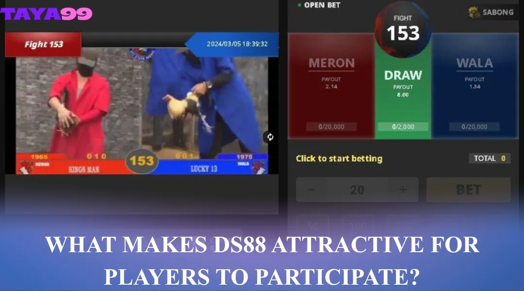 What makes DS88 attractive for players to participate?